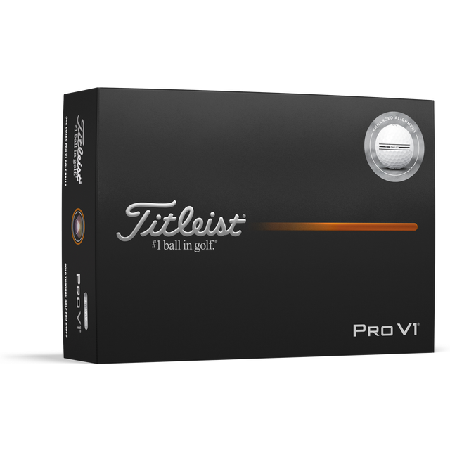 Titleist Pro V1 Elongated Align 2025 Golfbollar White - NO SIZE