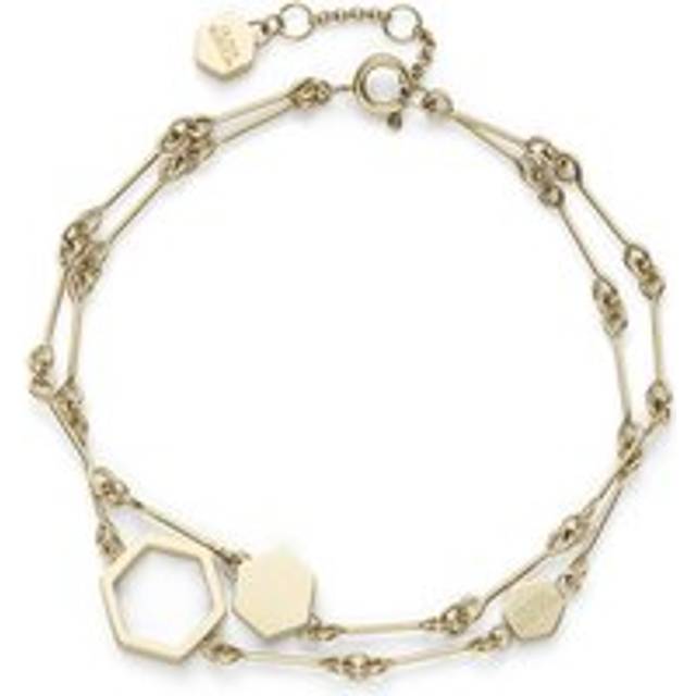 Olivia Burton Honeycomb Classic Double Layered Bracelet