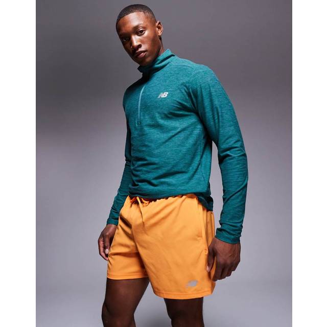 New Balance Mens Sport Essentials 5&quot; Short Size: Extra Large, Colour: Orange
