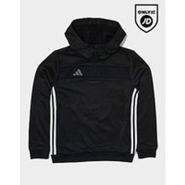 adidas Tiro 25 1/4 Zip Hoodie Junior, Black