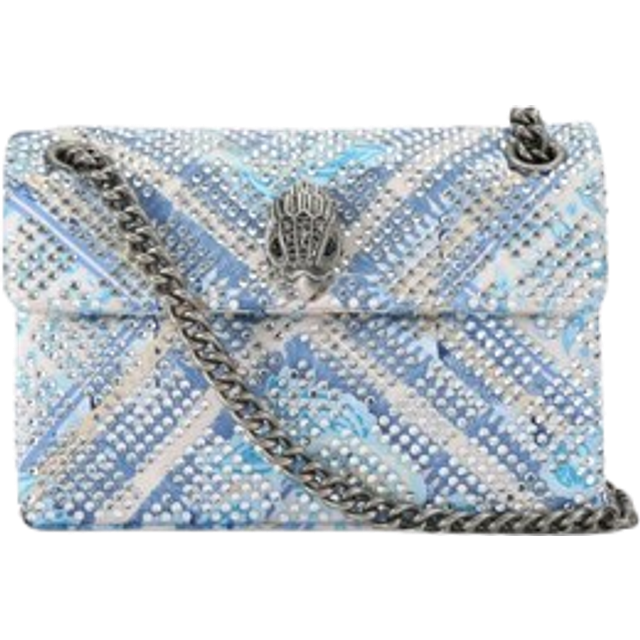 Kurt Geiger Women's Mini Bag Blue Syntehtic Mini Kensington