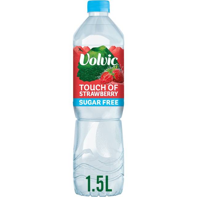 Volvic Touch of Fruit Sugar Free Strawberry Flavoured Water
