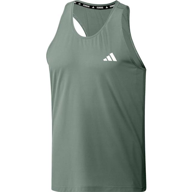 adidas Own The Run Tank Str. XL Grøn
