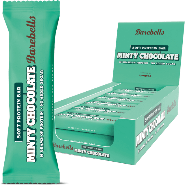 Barebells Minty Chocolate 12-pack, Proteinbars