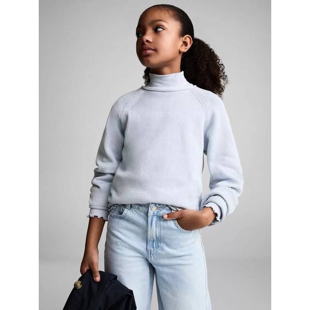 Mango Kids' Bailey Jumper, Pastel Blue