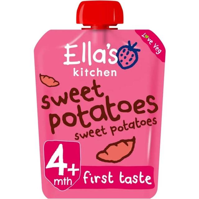 Ella's Kitchen Organic Sweet Potatoes First Tastes Baby Food Pouch 4+ months 70g
