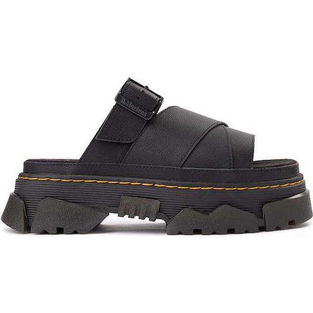 Dr. Martens Womens Mattison Slides Black, 6