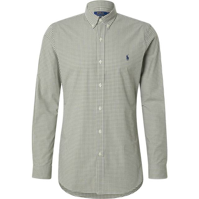 POLO RALPH LAUREN 50/1 Bistrch Poplin-Slbdppcs |Khaki green |M