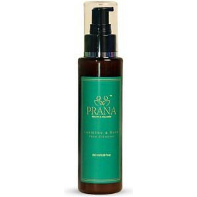 PRANA Rose & Jasmine Facial Cleaner - Natural Facewash with Ayurvedic Ingredients - Jojoba  Rose Oil  Jasmine Oil & Cucumber - Brightening & Anti-Agin