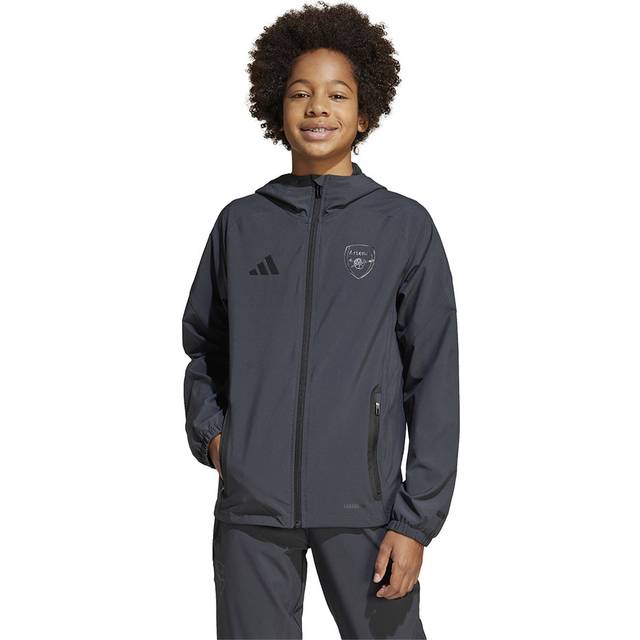 adidas Performance Cardigan - Arsenal Tiro 25 - Carbon - adidas Performance - 12 år (152) - Cardigan