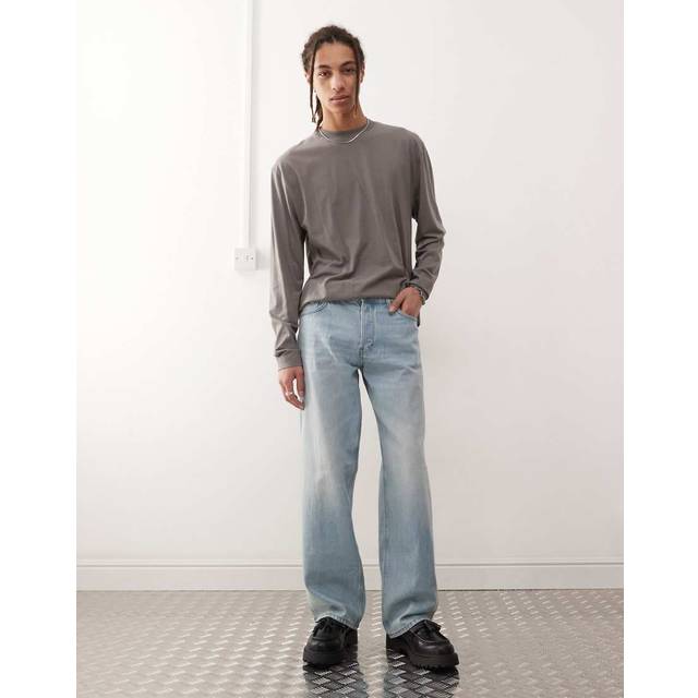 WEEKDAY Sphere Low Loose Jeans |Blå |28 x 32