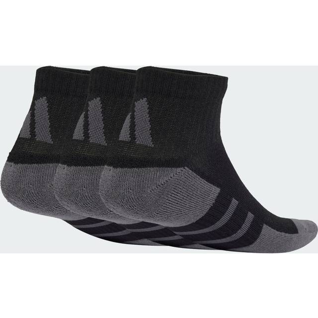 Football Socks adidas Essentials Climacool Quarter (x3) - Noir