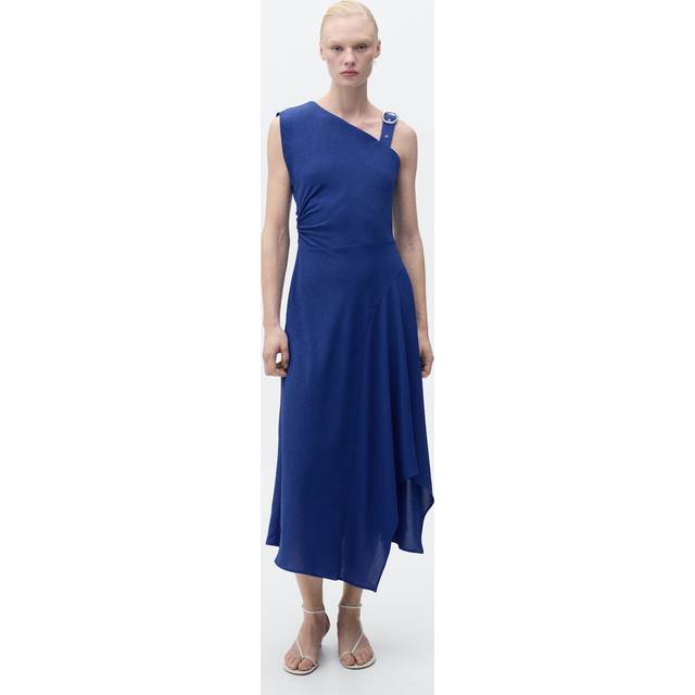 Mango Electric Dress, Medium Blue