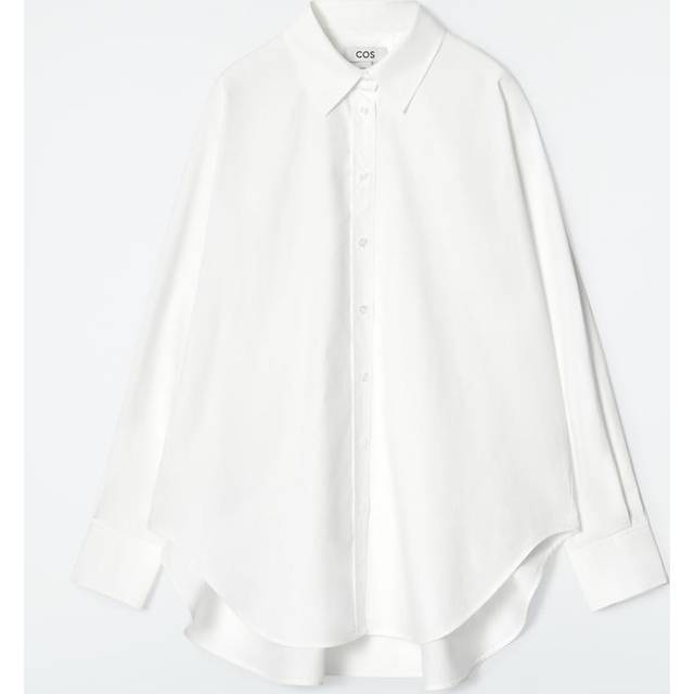 Relaxed Cotton Shirt - White - 38