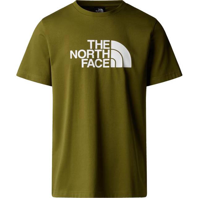 The North Face Men's Easy T-Shirt Forest Olive/TNF White, XL