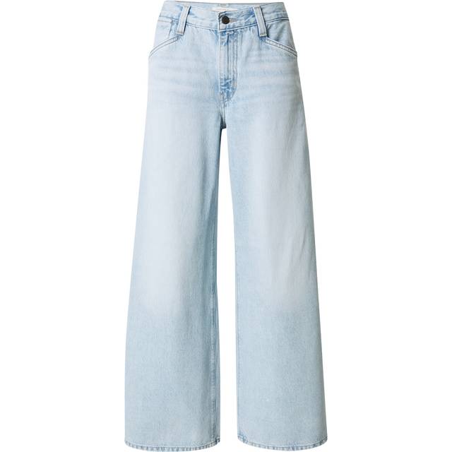 Levi's 94 Baggy Wide Leg Jeans - Abraided Art, Blue, Size 26, Inside Leg 31, Women -  inside leg 31,26