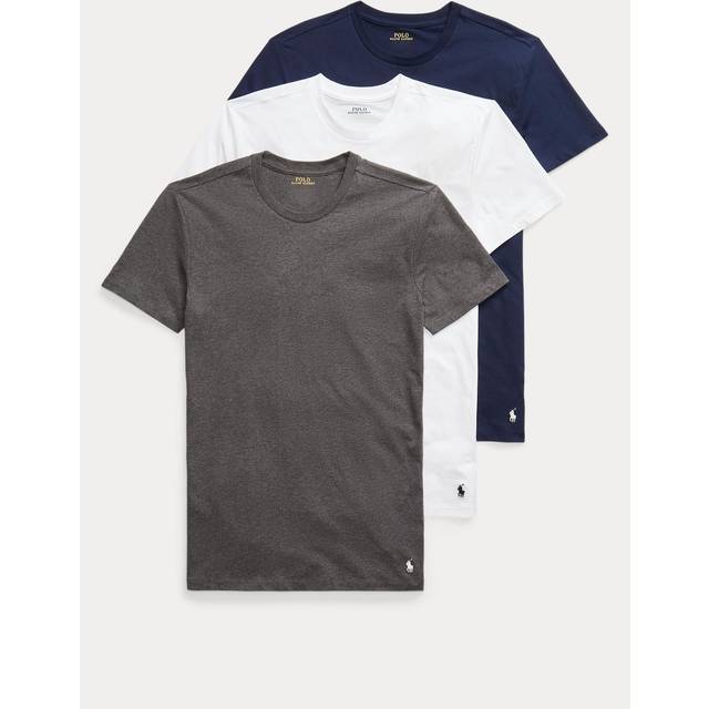 Polo Ralph Lauren – Vita t-shirts, 3-pack-Vit/a
