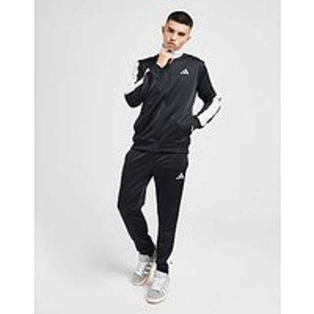 adidas Poly Panel Tracksuit - Black - Mens