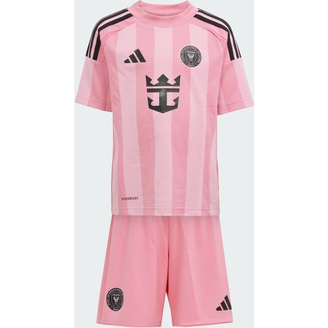 adidas Inter Miami Home Mini Kit - Pink, Pink, Size 4-5 Years - 4-5 YEARS