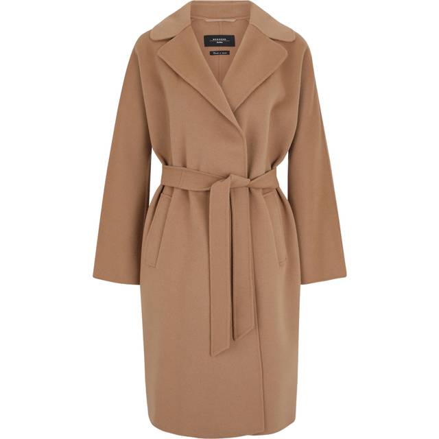 Weekend Max Mara for woman. 2515011011600 Civada camel coat (44), Brown, Casual, Wool, Long sleeve