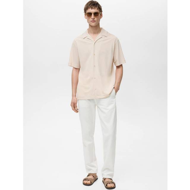 Mango Bonheur Modal Regular Fit Bowling Shirt
