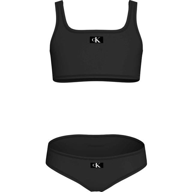 Girls Bralette Bikini Set - CK Monogram
