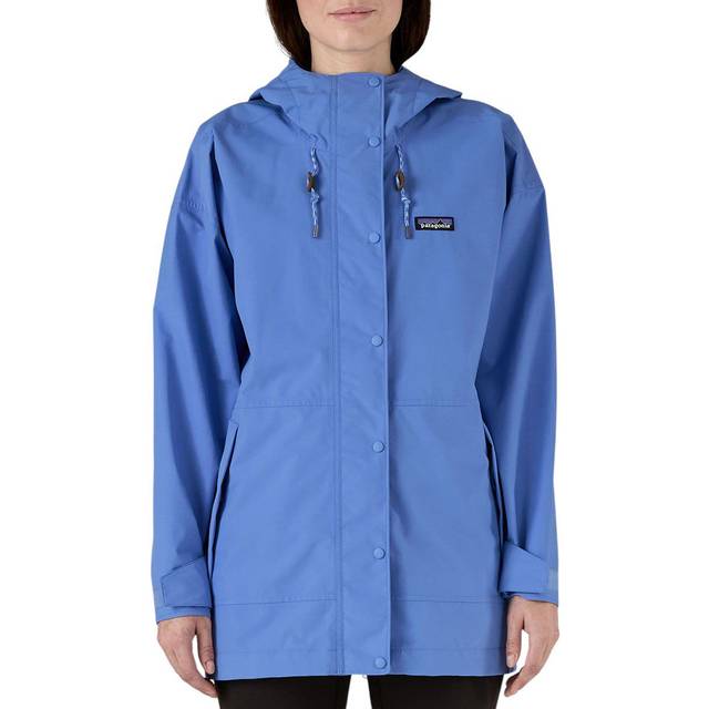 Patagonia - Women's Outdoor Everyday Rain Jacket - Waterproof jacket size L, blue