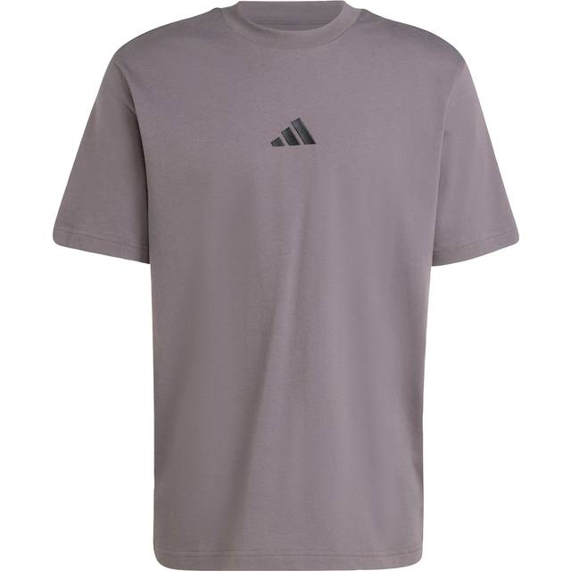 Essentials Small Logo M t-shirt, GRESTR/BLACK, Herr, M
