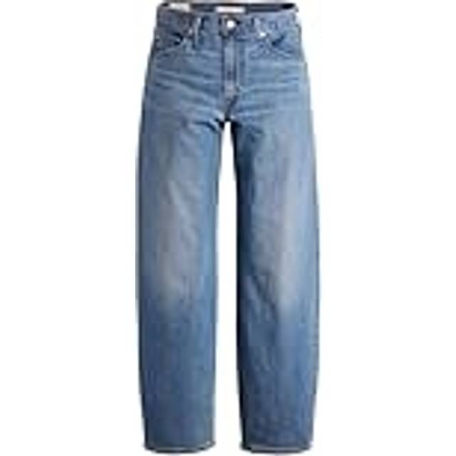 Baggy Dad Jeans - Heavy Check - W26 L32