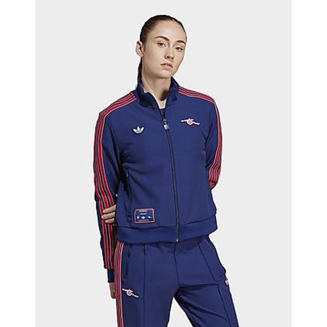 adidas Originals – Arsenal Football – Terrace Icons – Mörkblå träningströja
