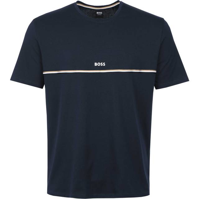 BOSS Unique T-Shirt in Navy | BOSS | Norton Barrie - S
