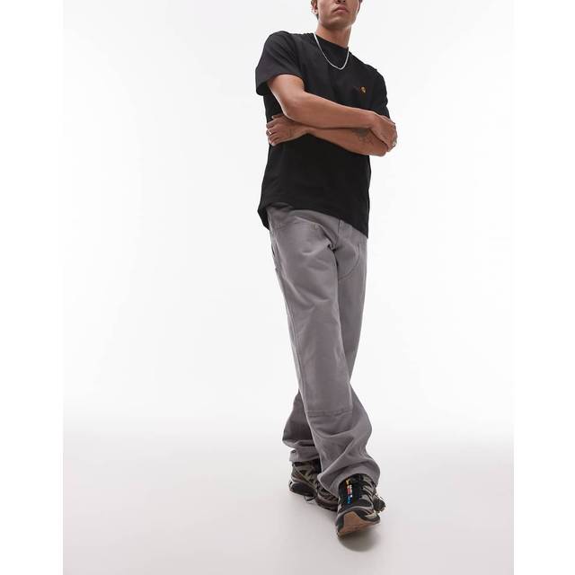 Carhartt Work In Progress Purple Double Knee Trousers - 2LR02 Yosemite rinse - WAIST US 32x32