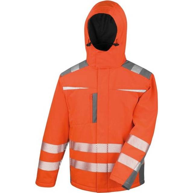 Result Safeguard Dynamic Softshell Coat R331X Orange M Colour: Orange,