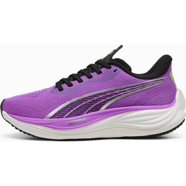 Puma Velocity Nitro 3 Purple White Women's Shoes SS25, Size 40 - EUR
