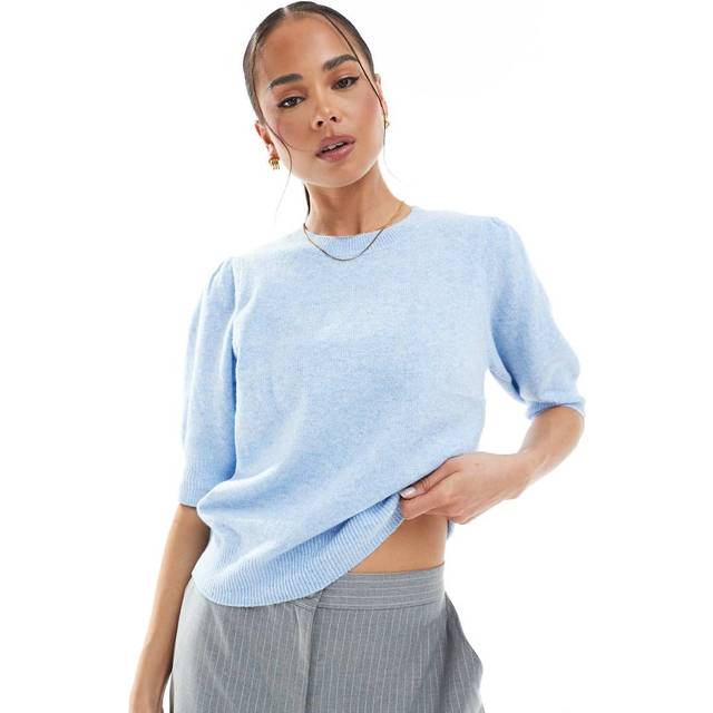 Women's 2/4 sleeves sweater Only Rica Life - Bleu