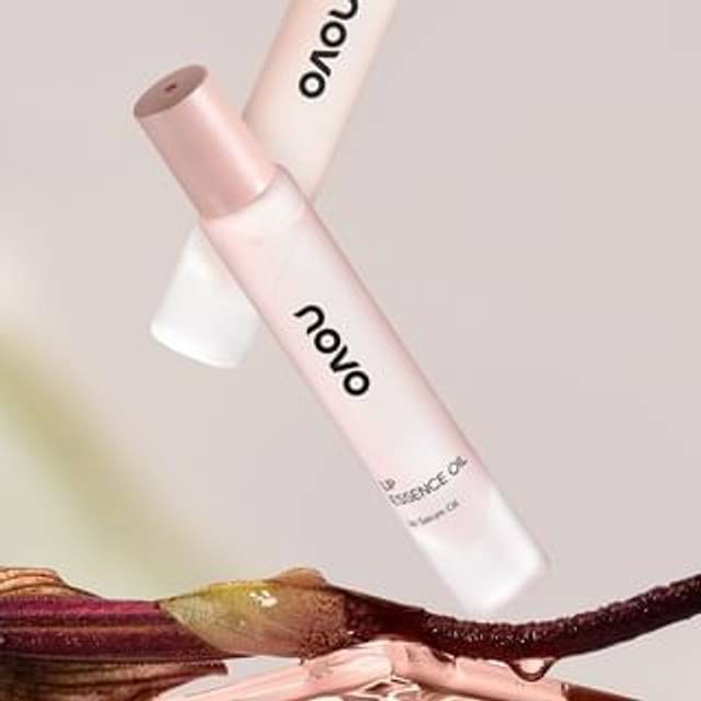 NOVO - Fruity Nourishing Lip Essence Oil - 3 Flavors 01# Autumn Orange - 9ml