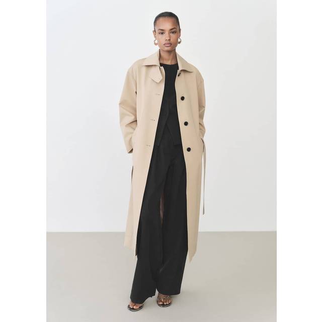 Mango Amalfi Straight Lyocell Suit Trousers