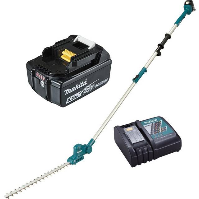 Makita DUN461WZ LXT 18v Telescopic Pole Hedge Cutter Long Reach + 6ah Battery