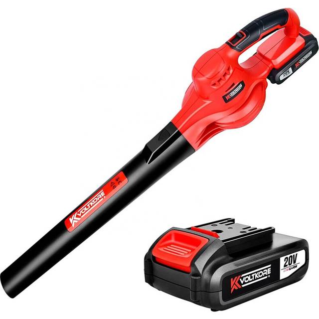 Lightweight 20V Battery Blower Extension Tube Hand Held Big Air Volume Garden Leaf Blower