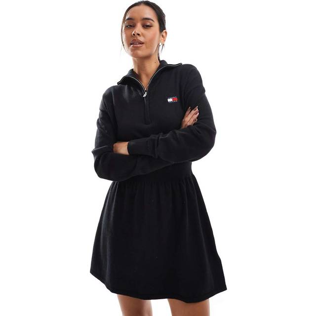 Fit And Flare Mini Jumper Dress