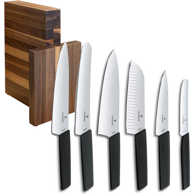 Victorinox Swiss Modern Black Exclusive Block Set (EXCLUMODERNBLACKBK)