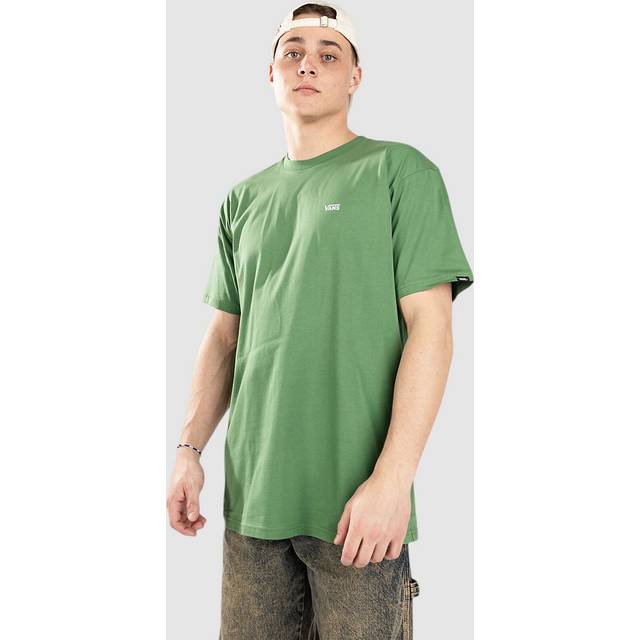 Vans - T-shirt MN Left Chest Logo Tee Dark Forest - Grön