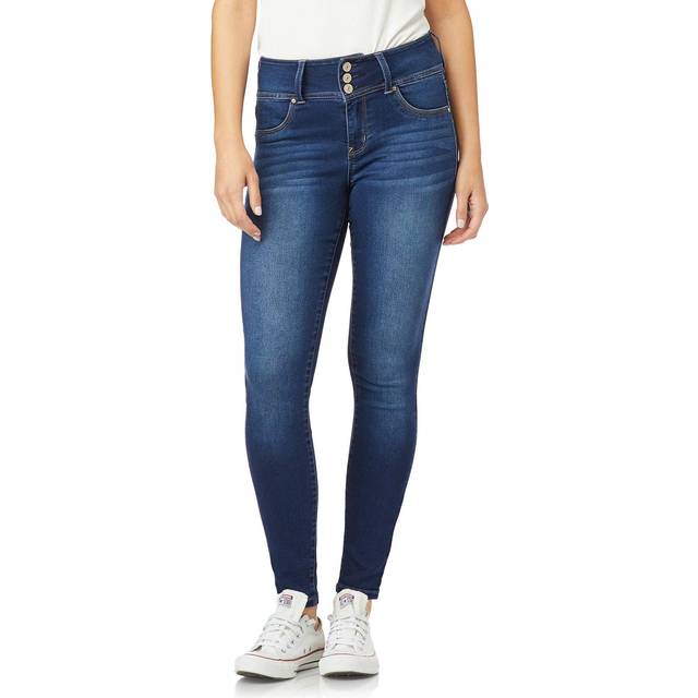 WallFlower Women's Sassy Skinny High-Rise Insta Soft Juniors Jeans (St