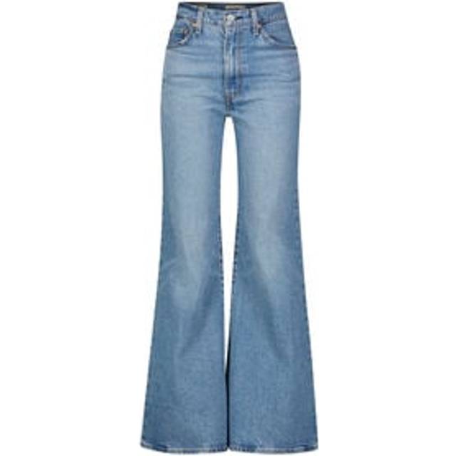 Levi's for woman. A7503-0020 Jeans Ribcage Bell blue (28/30), Casual, Cotton, Denim