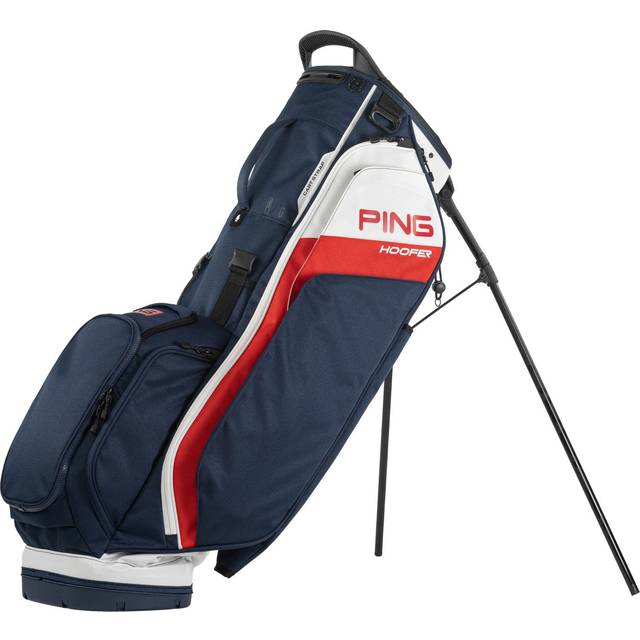 Ping Hoofer Golf Stand Bag - Navy/White/Red