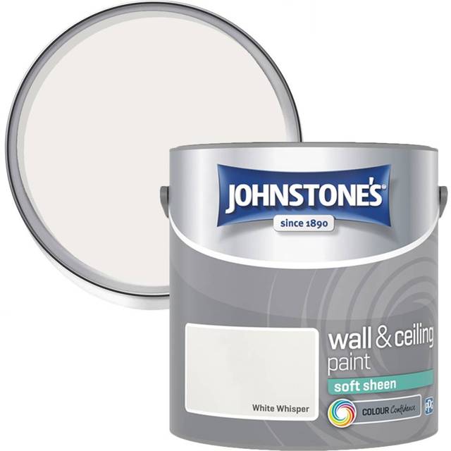 Johnstone's Walls & Ceilings White Whisper Soft Sheen Paint 2.5L - Johnstone's Paint