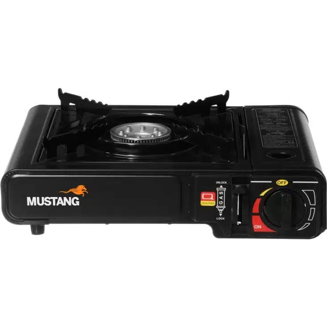 MUSTANG Gas Stove Black