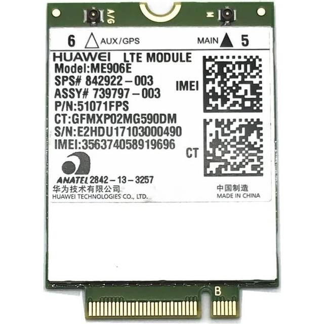HP WWAN Huawei ME906e 842922-003 4G LTE Modem
