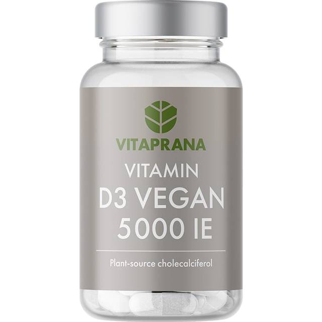 Vegan Vitamin D3 5000 IE 110 kapslar
