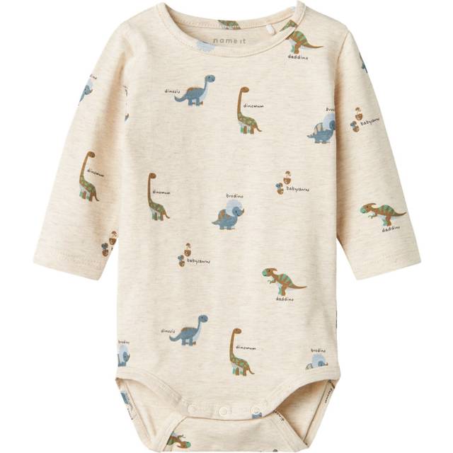 Name It Body Peyote Melange Med Dinoer